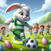 Easter Bunny Soccer