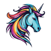 Einhorn Kopf