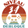 niveau 34 débloqué - anniversaire