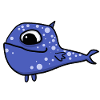 blue fish