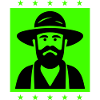 Farmer Farmer Silhouette
