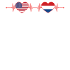 États-Unis Pays-Bas Heartbeat Américain Néerlandais