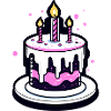 Birthday Cake iLLUSTRATION