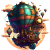 TOON HOT AIR BALLOON