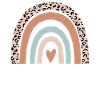 Receptionist Rainbow Leopard Funny Receptionist