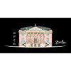 Berlin, Oper unter den Linden, Drawing