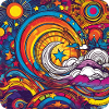 Motif psychédélique IV