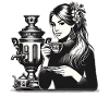 Samovar Tea Time femme cadeau