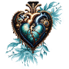 Wonderful and elegant steampunk heart.