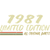 1981 Birthday Gift Idea 1981