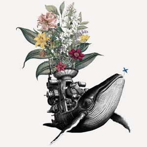 Herzlichen Glückwunsch – Frosch, Wal, Blumen