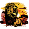 Majestic Lion