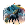 Licorne arc-en-ciel