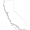 California (USA) | Map | Shadow