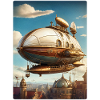 Dirigeable Steampunk 1.9