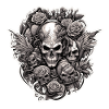 Skull / skull / skeleton / gothic / tattoo