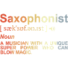Saxophonist Meaning