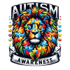 Autism Awareness puzzles piece