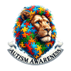 Autism Awareness puzzles piece