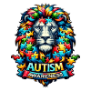 Autism Awareness puzzles piece