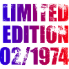 50e anniversaire édition limitée 02/1974