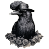 Steampunk Raven