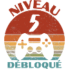 niveau 5 débloqué - anniversaire