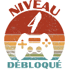 niveau 4 débloqué - anniversaire