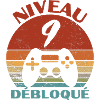 niveau 9 débloqué - anniversaire