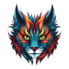 Katze Symbol Kopf