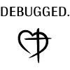 DEBUGGED - Frontprint (schwarz)