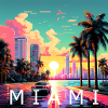 Miami in Pixel 32 Bit