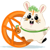 Snack-Loving Hamster