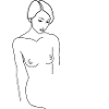 Minimalist linear drawing.