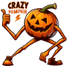 Crazy Veggies: Pumpkin Poser