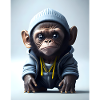 Singe du capot