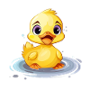 Sweet Duck | Funny Design for Kids | Playful