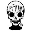 Scary Skull Girl