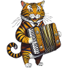 ACCORDÉON CHAT