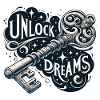 Unlock Dreams - Key Illustration