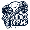 Unlock Dreams - Key Illustration