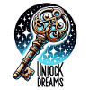Unlock Dreams - Key Illustration