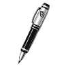 A ballpoint pen