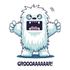 Little Cartoon Yeti