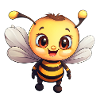 Cheerful Bee Anime