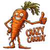 Crazy Veggies: Carrot Thumbs Up