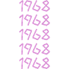 Millésime 1968