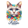 Autism Awareness puzzles piece