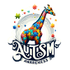 Autism Awareness puzzles piece