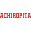 T-shirt texte empilé Achiropita